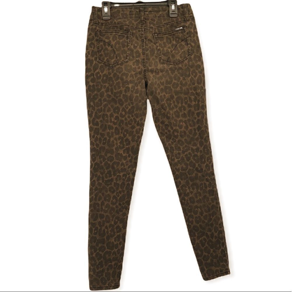 Joe’s Jeans The Charlie Girl’s High Waisted Leopard Print Skinny Jeans Size 16